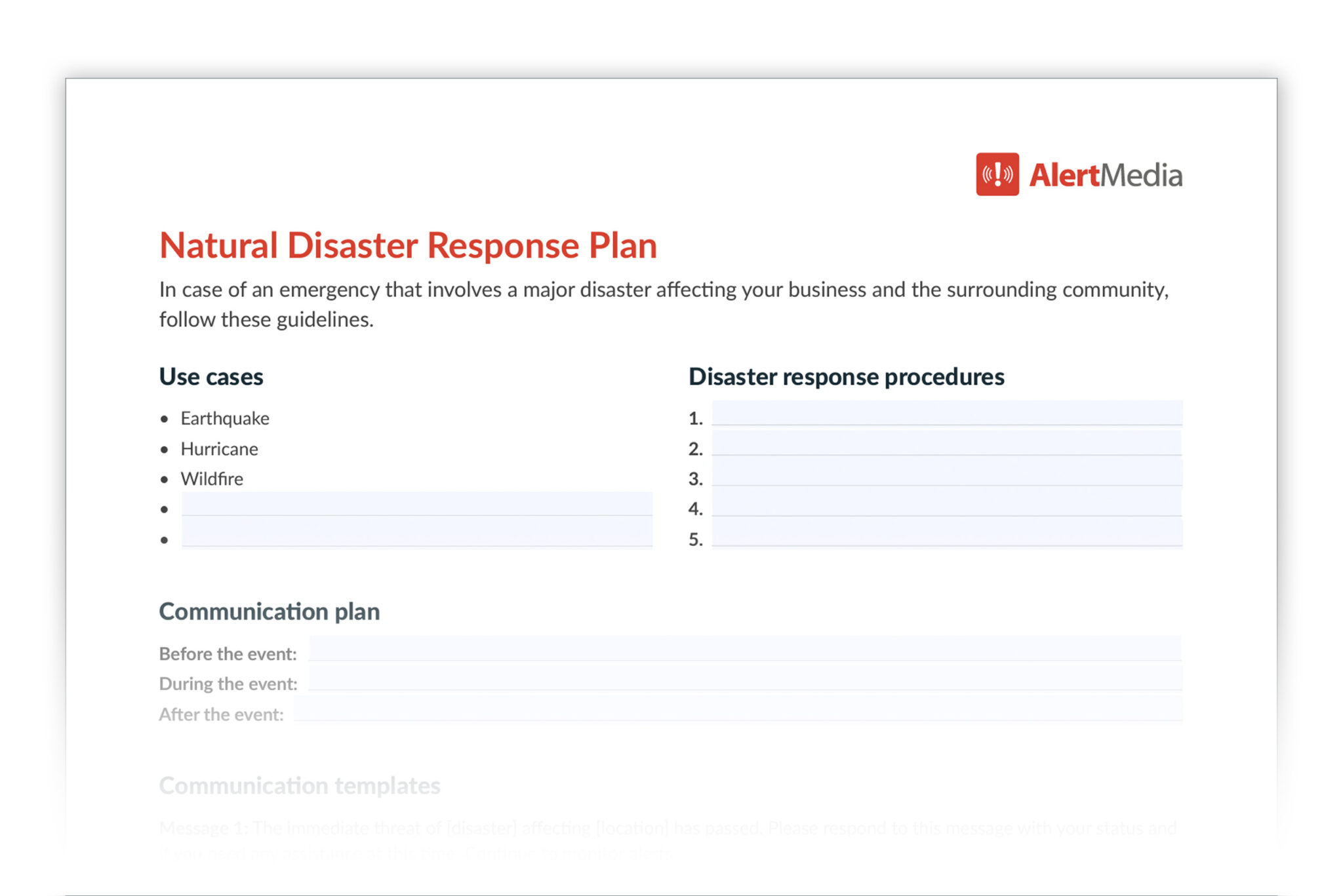 How To Create An Emergency Action Plan [+ Free Template]